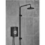 GRADE A1 - Triton 9.5kW Aspirante UNIQ&reg; Electric Shower - Matt Black