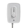 GRADE A1 - Triton Danzi Duelec 10.5kW Gloss White Electric Shower