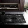 Hisense 60cm 4 Burner Gas on Glass Hob - Black