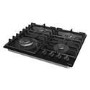 Hisense 60cm 4 Burner Gas on Glass Hob - Black