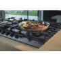 Hisense 75cm Gas on Glass 5 Burner Gas Hob - Black