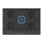 Refurbished Hisense GG773B 75cm 5 burner Gas on Glass hob- Black