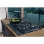 Refurbished Hisense GG773B 75cm 5 burner Gas on Glass hob- Black