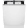 AEG Integrated Dishwasher - Black control panel