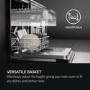 AEG Integrated Dishwasher - Black control panel B-rated
