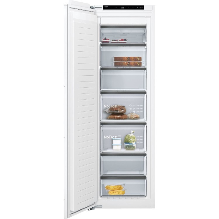 Refurbished Siemens GI81NHCE0G Integrated 212 Litre In-column Frost Free Freezer White