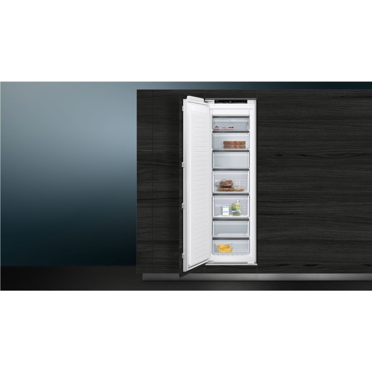 Refurbished Siemens GI81NHCE0G Integrated 212 Litre In-column Frost Free Freezer White