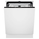 GI8200A2TN AEG Series 8000 AirDry Integrated Dishwasher - A-rated Black Control Panel