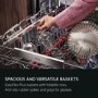 AEG Series 8000 ComfortLift Integrated Dishwasher - A-rated Black Control Panel