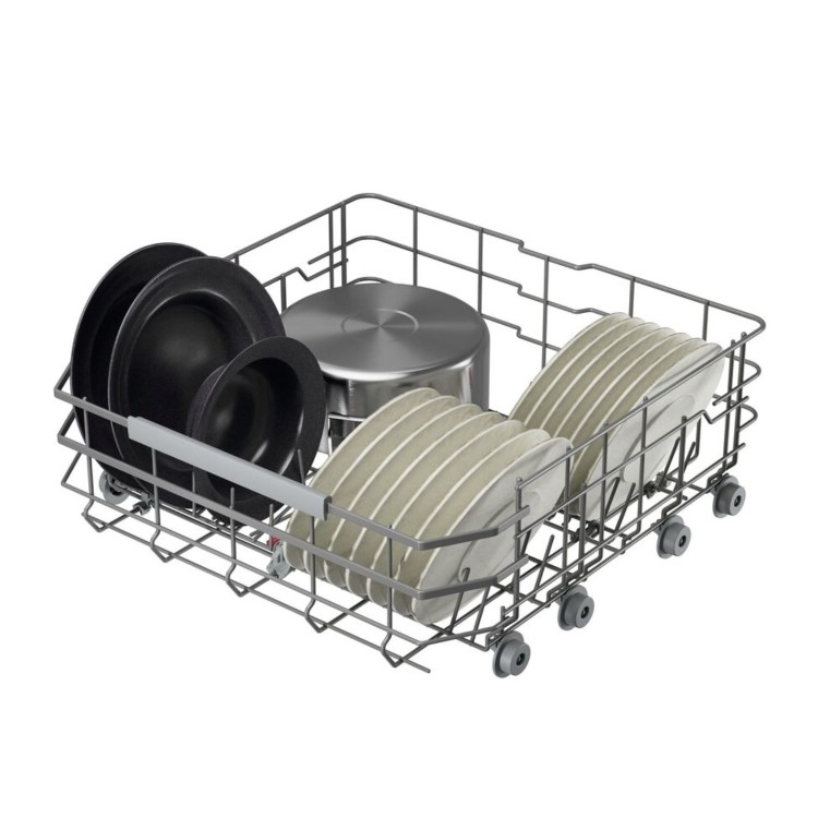 AEG Series 8000 Integrated Dishwasher - Smart Wi-Fi A-rated Black Control Panel