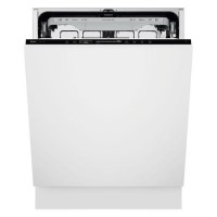 AEG Series 9000 Push2Open Integrated Dishwasher - A-rated Black Control Panel