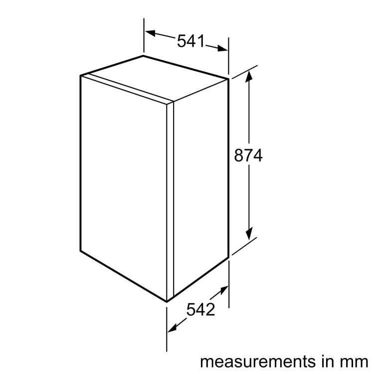 Bosch Serie 4 In-column Integrated Freezer With Super Freeze