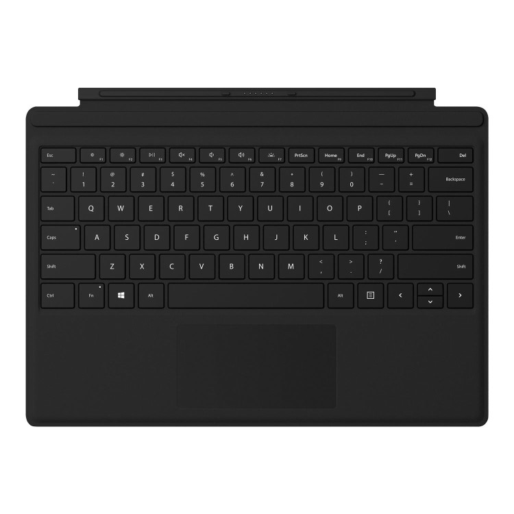 Box Opened Ex Demo Surface Pro Signature Type Cover Black with Finger Print Recognition