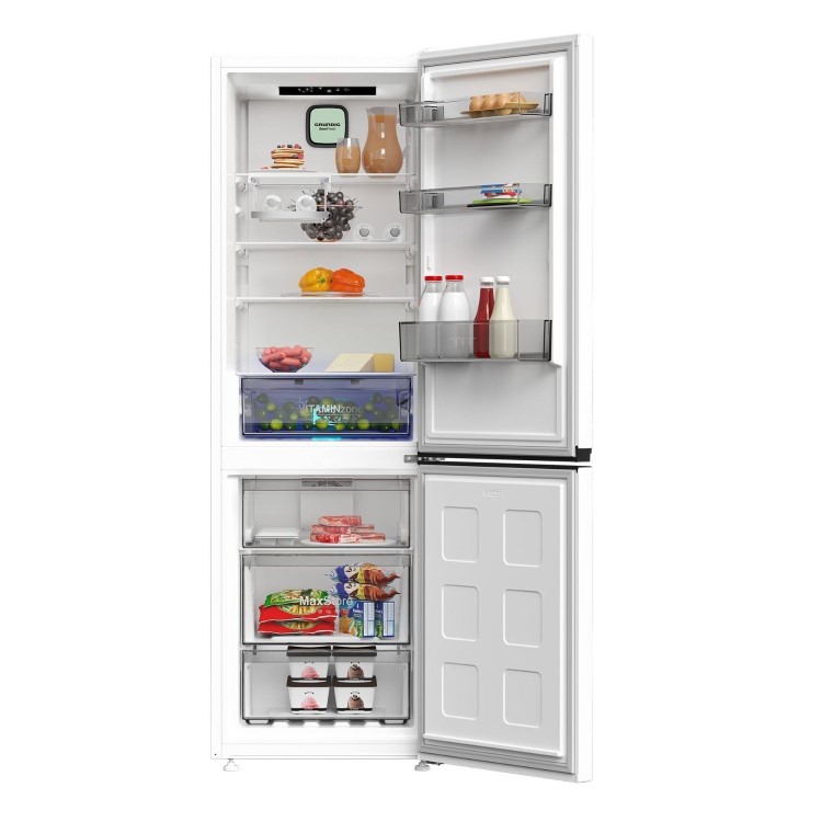 Grundig 316 Litre 60/40 Freestanding Fridge Freezer - White