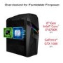 Asus ROG Strix GL12 Core i7-8700 16GB 2TB + 256GB SSD GeForce GTX 1070 8GB Windows 10 Gaming PC