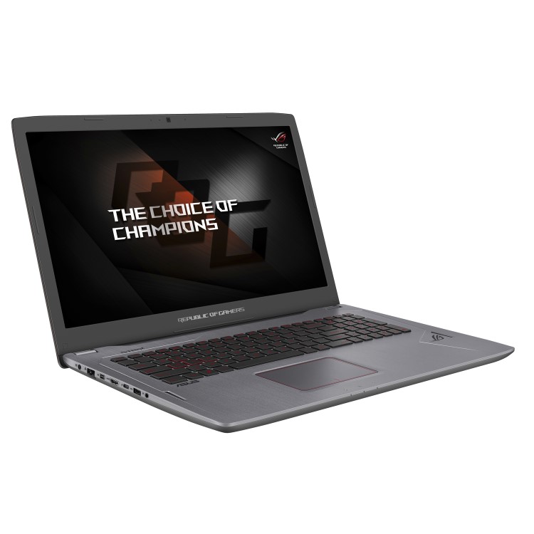 GRADE A1 - Asus ROG Strix GL702VS Core i7-7700HQ 16GB 1TB + 256GB SSD GeForce GTX 1070 17 Inch Gaming Laptop - Titanium Gold 