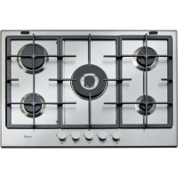 Whirlpool 5 Burner Gas Hob - Stainless Steel