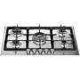 Whirlpool 5 Burner Gas Hob - Stainless Steel
