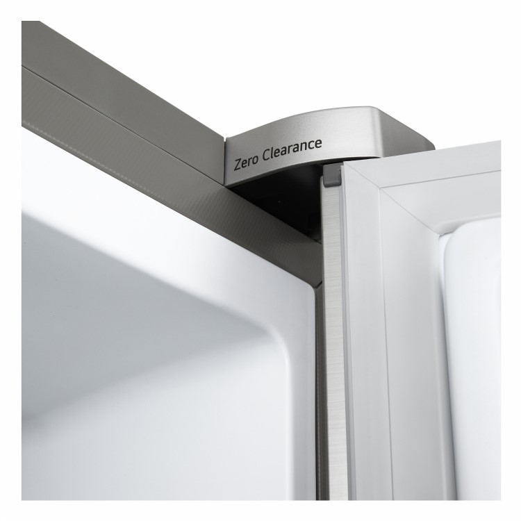 LG Fit & Max 580 Litre Four Door American Fridge Freezer - Prime Silver