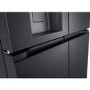 LG NatureFRESH 637 Litre Four Door American Fridge Freezer - Black