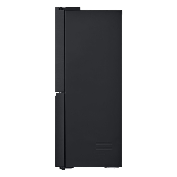 LG NatureFRESH 637 Litre Four Door American Fridge Freezer - Black