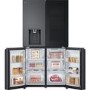 LG InstaView 638 Litre Four Door American Fridge Freezer - Matte Black