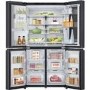 LG InstaView 638 Litre Four Door American Fridge Freezer - Matte Black