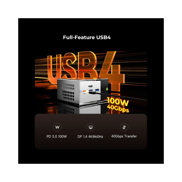 GMKTec M8 AMD Ryzen 5 PRO 6650H 16GB RAM 512GB SSD Windows 11 Pro Mini PC