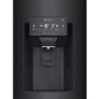 LG NatureFRESH 506 Litre Four Door  American Fridge Freezer - Matte Black