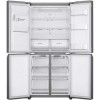 LG GML844PZKV Four Door American Style Fridge Freezer With Plumbed Ice &amp; Water - Stainless Steel