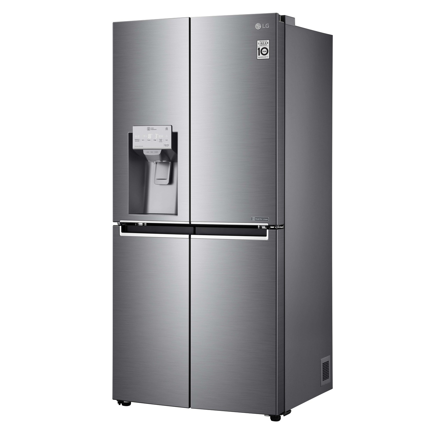Lg Gml844pzkv Four Door American Style Fridge Freezer With Plumbed Ice Water Stainless Steel Buyitdirect Ie Lg Gml844pzkv Four Door American Style Fridge Freezer With Plumbed Ice Water Stainless Steel Buyitdirect Ie