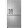 LG NatureFRESH 637 Litre Four Door American Fridge Freezer - Prime Silver