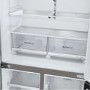 Refurbished LG NatureFRESH GML960PYFE Freestanding 637 Litre Frost Free American Fridge Freezer Prime Silver