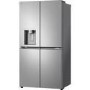 LG NatureFRESH 637 Litre Four Door American Fridge Freezer - Prime Silver