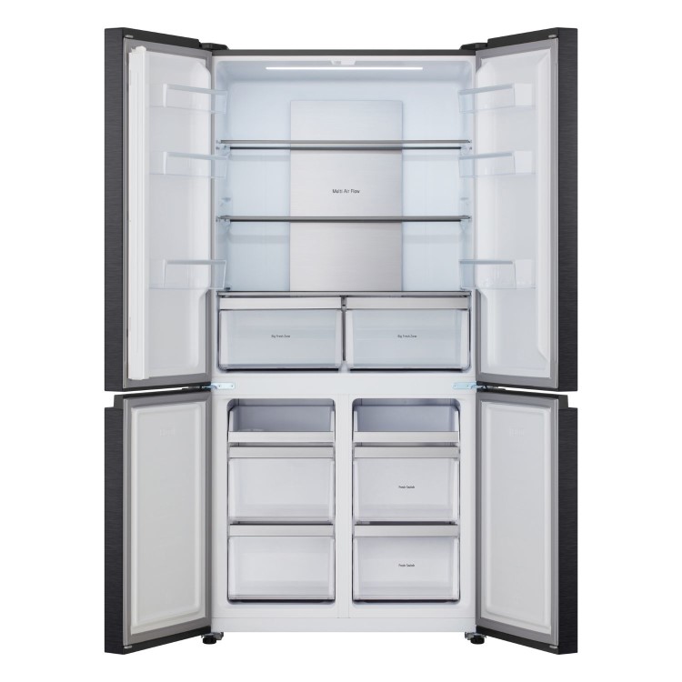 LG 600 Litre Side-by-Side American Fridge Freezer - Black