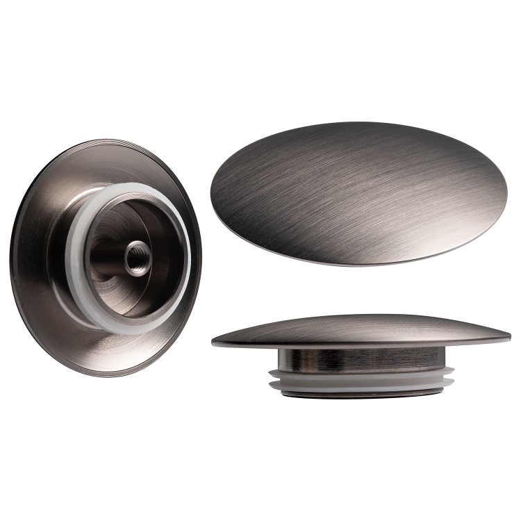 ONLY OPENED - Gunmetal Bath Waste Cover Upgrade