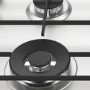 Whirlpool 60cm 4 Burner Gas Hob - Stainless Steel
