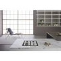 Whirlpool 60cm 4 Burner Gas Hob - Stainless Steel