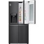 Refurbished LG GMX844MC6F 508 Litre American Fridge Freezer With InstaView Matte Black