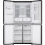Refurbished LG GMX844MC6F 508 Litre American Fridge Freezer With InstaView Matte Black