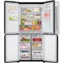 Refurbished LG GMX844MC6F 508 Litre American Fridge Freezer With InstaView Matte Black