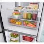 Refurbished LG GMX844MC6F 508 Litre American Fridge Freezer With InstaView Matte Black