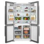 Beko GN1416221ZX Frost Free Four Door American-style Fridge Freezer - Stainless Steel