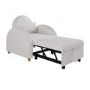 Beige Boucle Sofa Bed - Gene