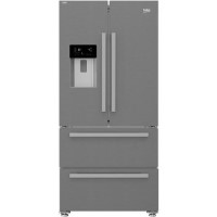 Beko HarvestFresh 539 Litre American Fridge Freezer - Stainless Steel