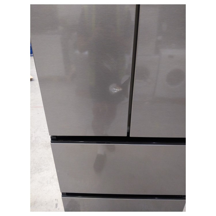 Refurbished Beko HarvestFresh GNE490IR3VPS 468 Litre Freestanding Frost free American Fridge Freezer