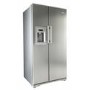 Beko Side By Side Fridge Freezer With Ice And Water Dispenser - Stainless Steel Doors