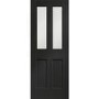 Internal Oak Malton Door with Clear Bevelled Glass - Unfinished, 1981 x 686 x 35 mm