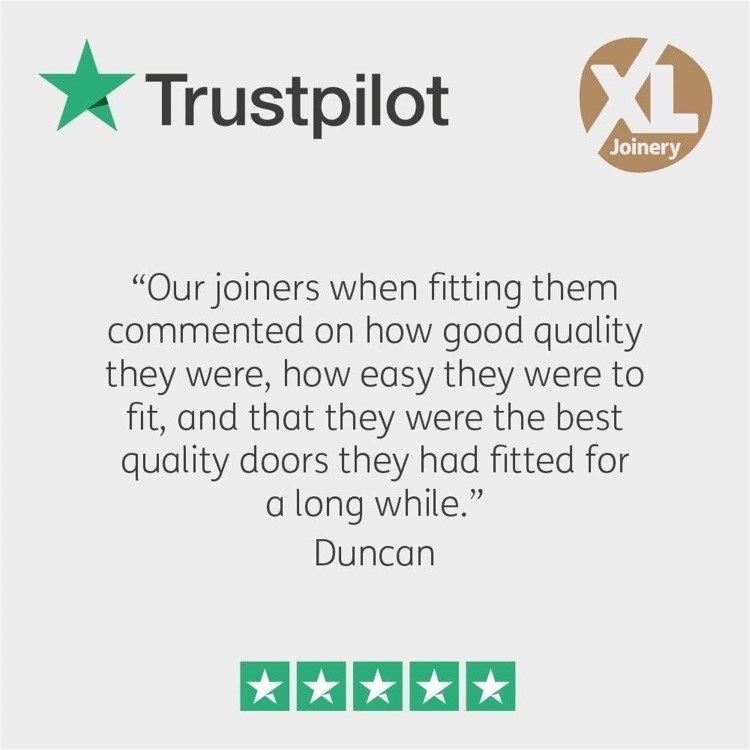 Internal Oak Glazed Victorian 4-Panel Door with Clear Bevelled Glass - Unfinished - 2040 x 826 x 40mm - Victoria - XL Joinery