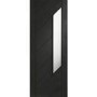 Internal Oak Monza with Obscure Glass - Unfinished, 1981 x 838 x 35 mm